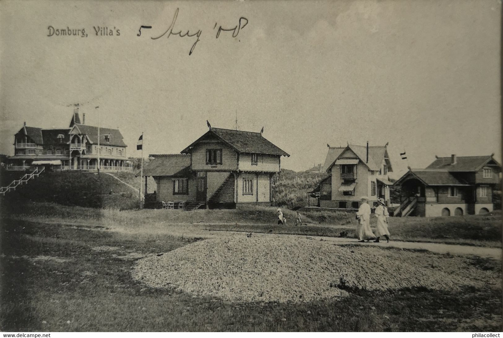 Domburg (Zld.) Villas (ander Zicht) 1908 - Domburg