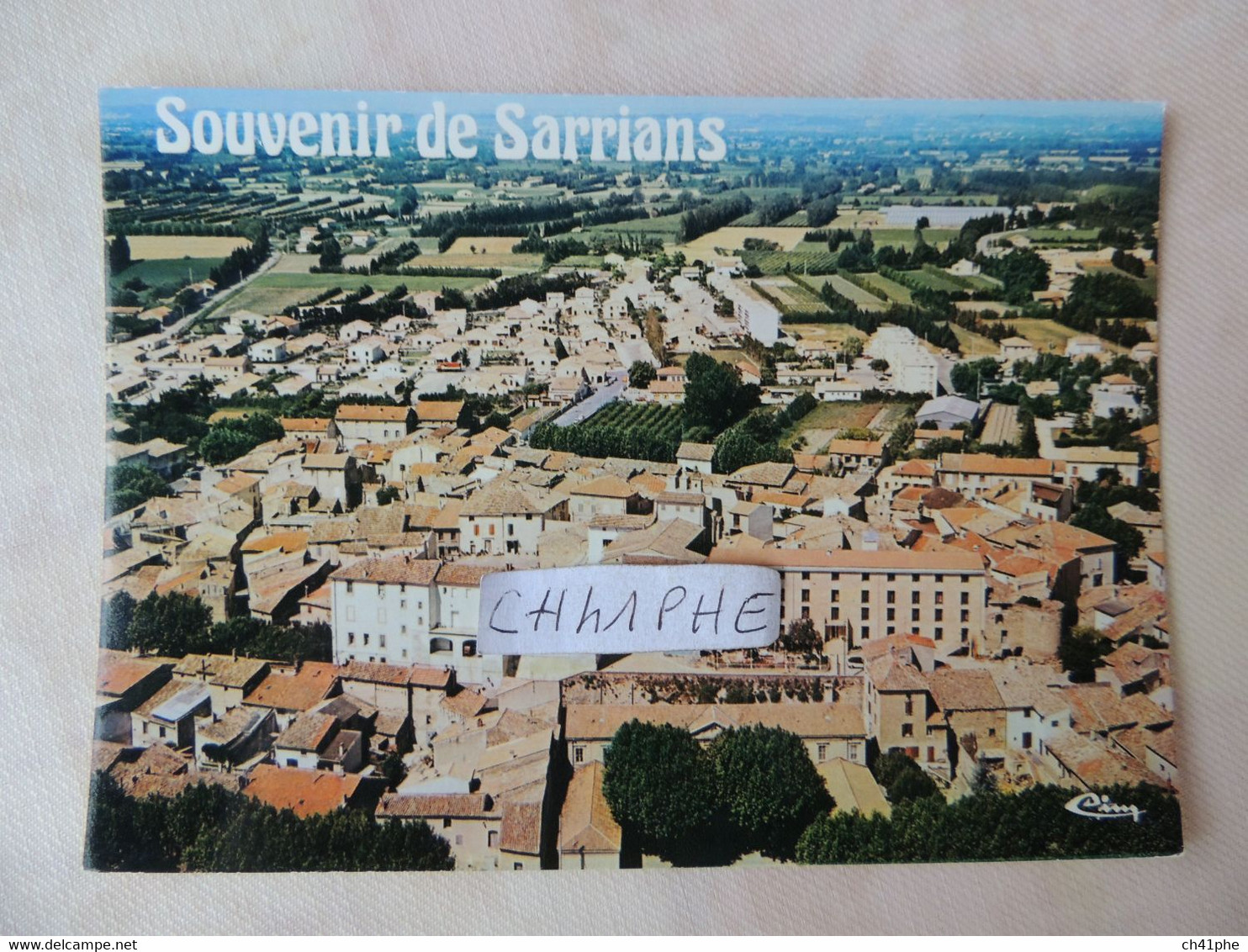 SERRIANS - VUE AERIENNE - Sarrians