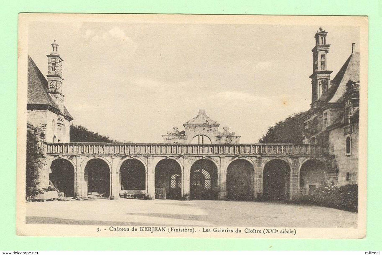 S1154 - SAINT VOUGAY - Château De Kerjean - Les Galeries Du Cloître - Saint-Vougay