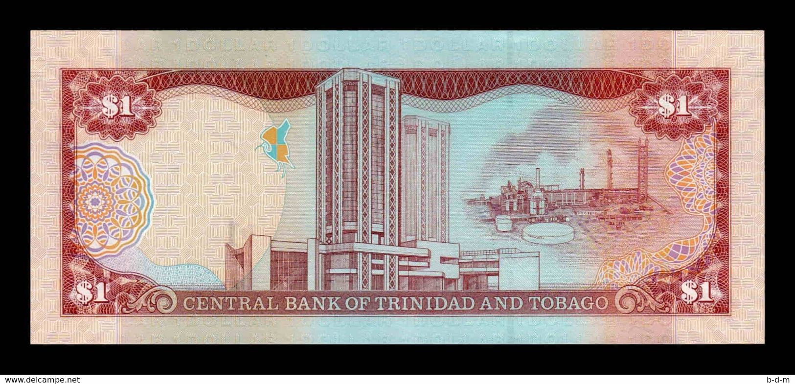 Trinidad & Tobago 1 Dollar 2006 (2017) Pick 46Ab SC UNC - Trinidad & Tobago