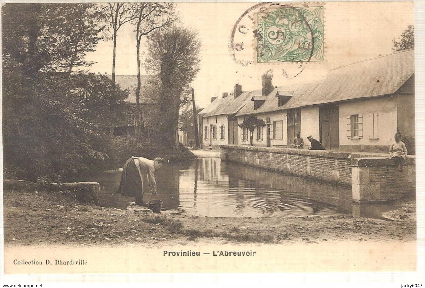 60 - Froissy (oise) - Provinlieu - L'Abreuvoir - Froissy