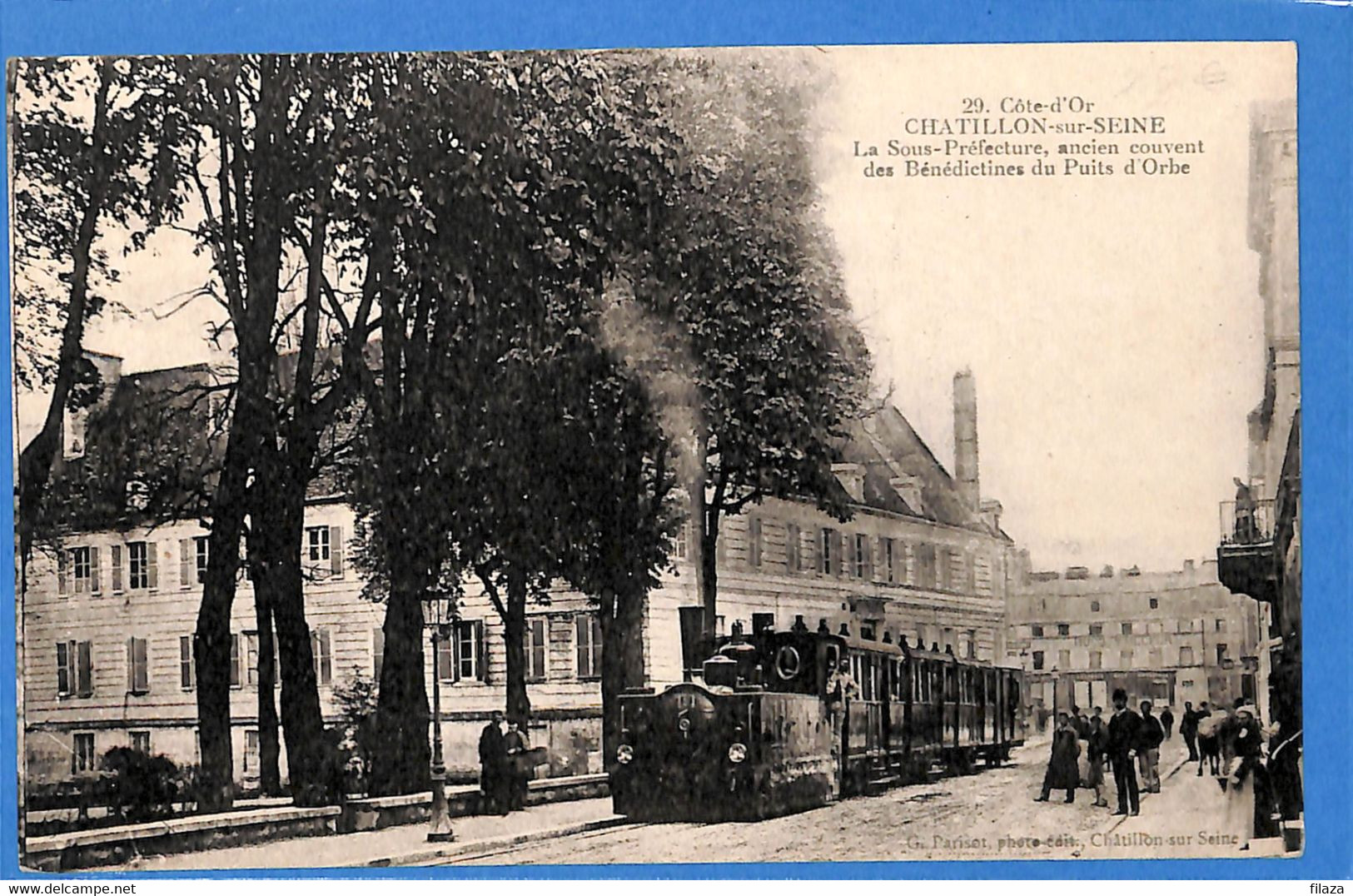 21 -  Côte D'Or   - Chatillon Sur Seine - La Sous Prefecture - Tramway   (N6038) - Chatillon Sur Seine