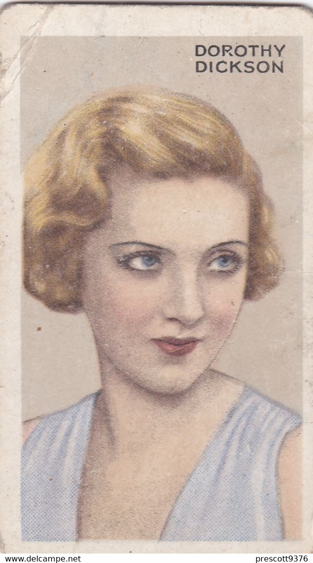 34 Dorothy Dickson  -  Stars Of Screen & Stage 1935  - Gallaher Cigarette Card - Original- Film - Cinema - Gallaher