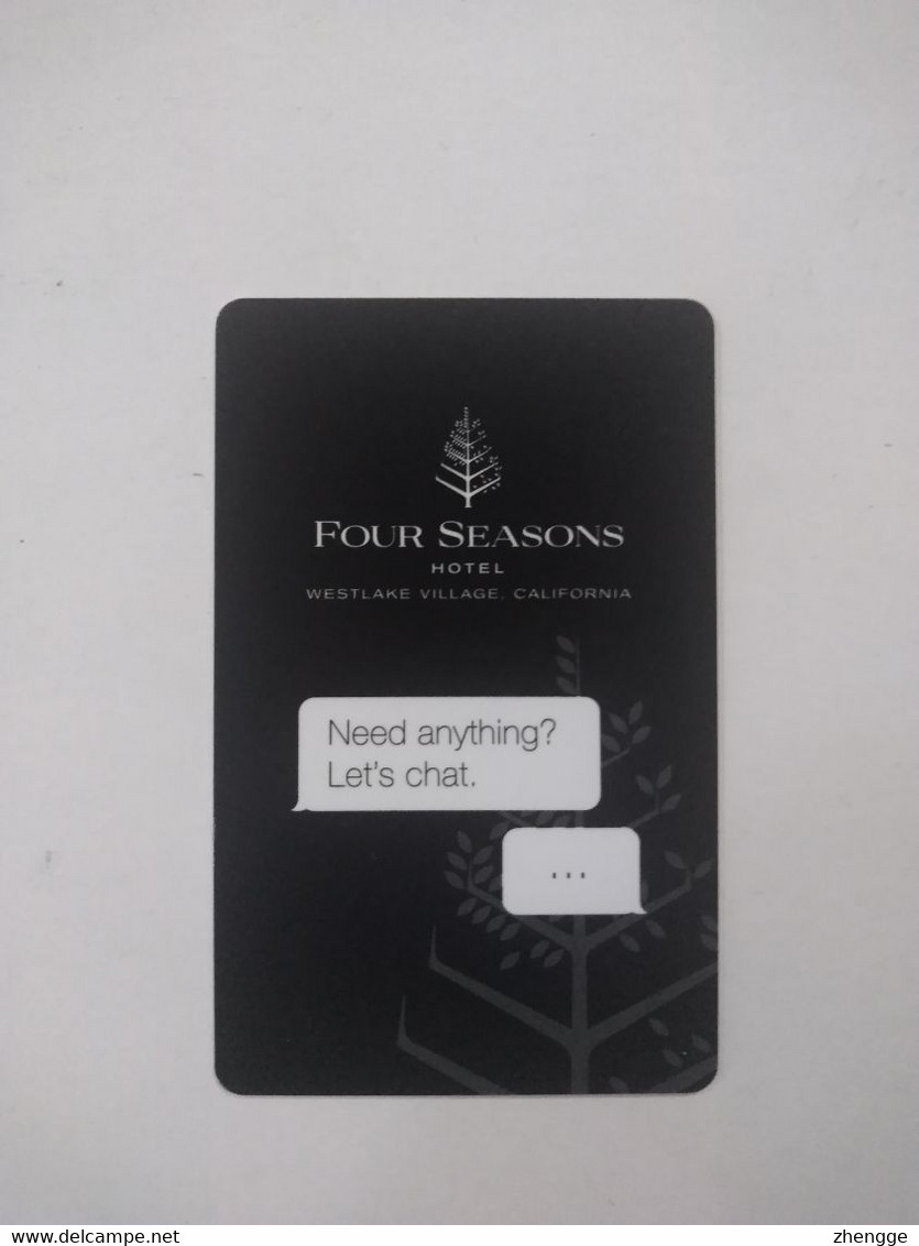 USA Hotel Key, Four Seasons Hotel Westlake Village, California, (1pcs) - Chiavi Elettroniche Di Alberghi