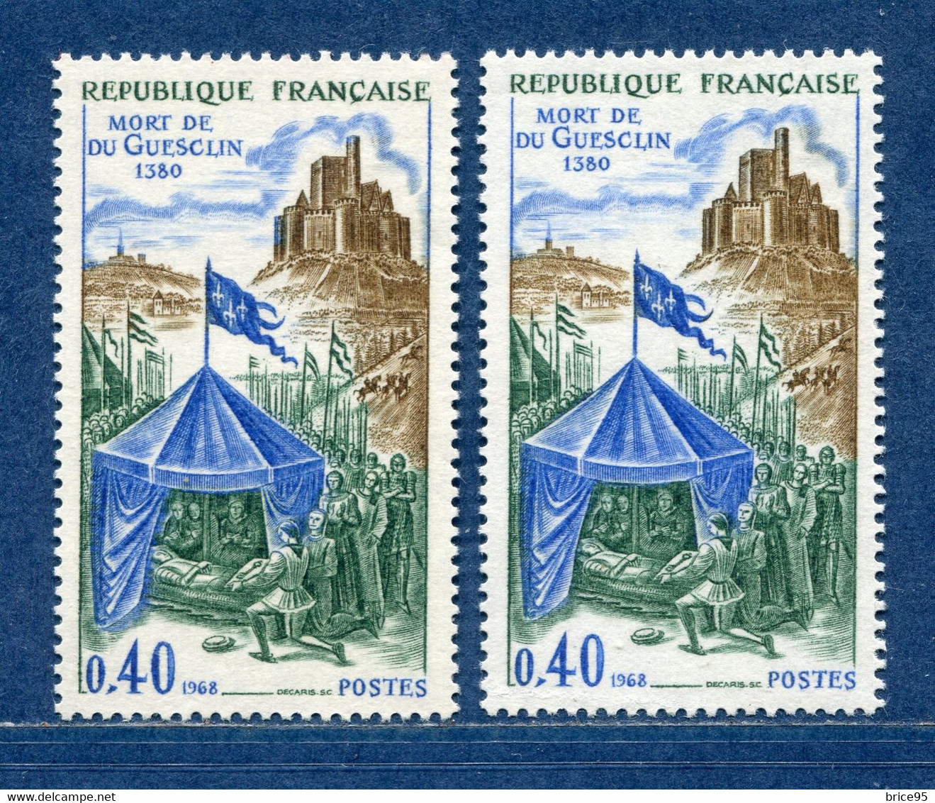 ⭐ France - Variété - YT N° 1578 - Couleurs - Pétouilles - Neuf Sans Charnière - 1968 ⭐ - Nuevos