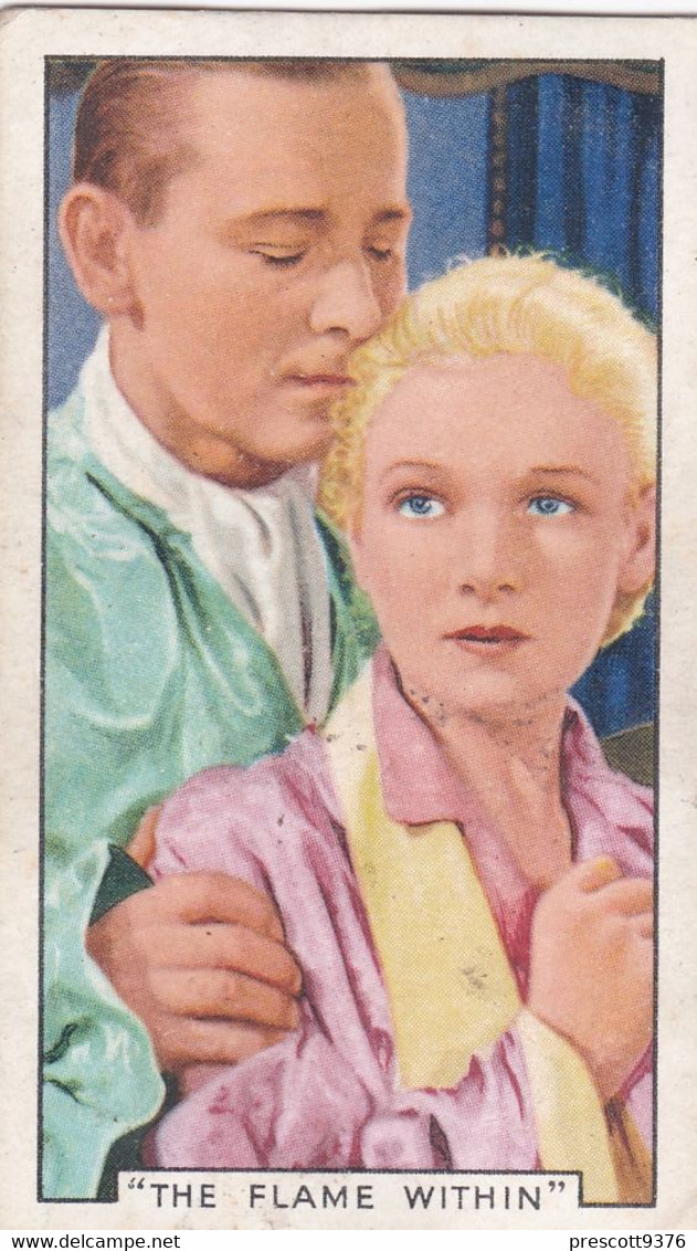 Ann Harding "The Flame Within" - Film Episodes 1936 - Gallaher Cigarette Card - Original- Movies - Cinema - Gallaher