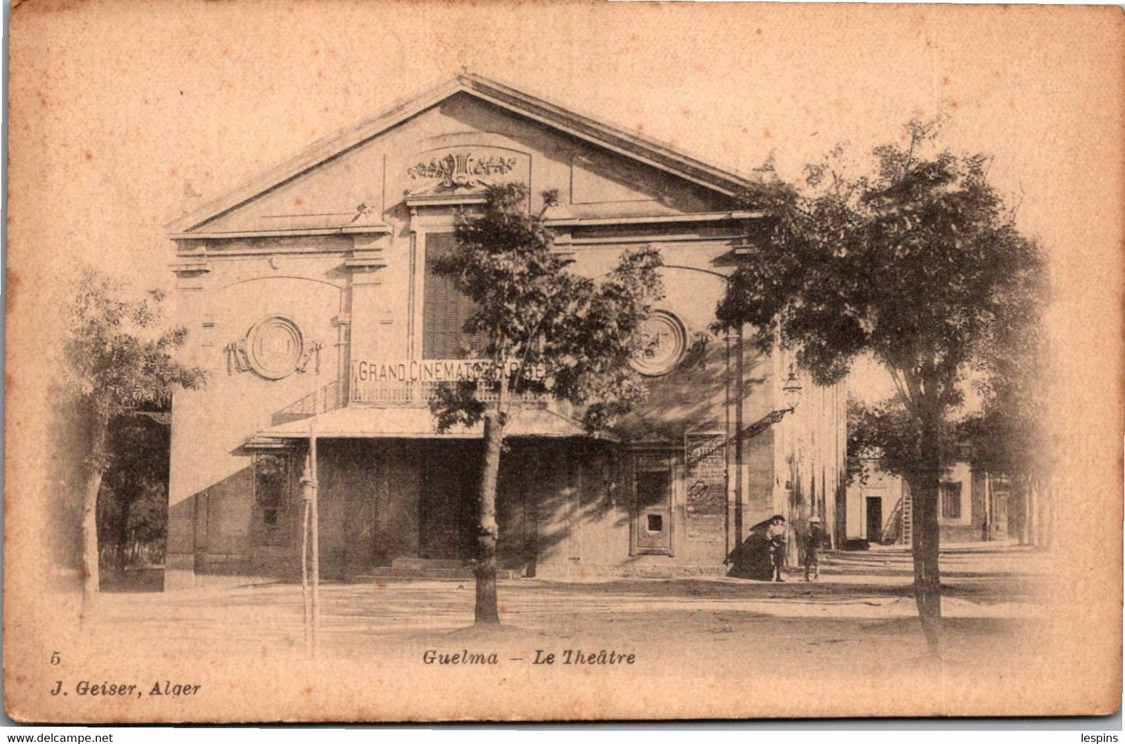 ALGERIE -- GUELMA -- Le Théâtre - Guelma