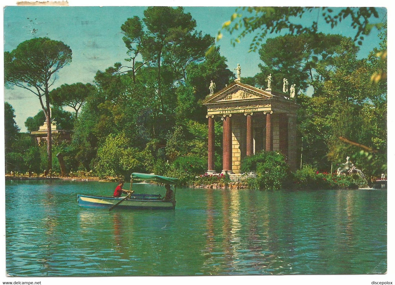 AA1372 Roma - Villa Borghese - Il Laghetto / Viaggiata 1964 - Parcs & Jardins