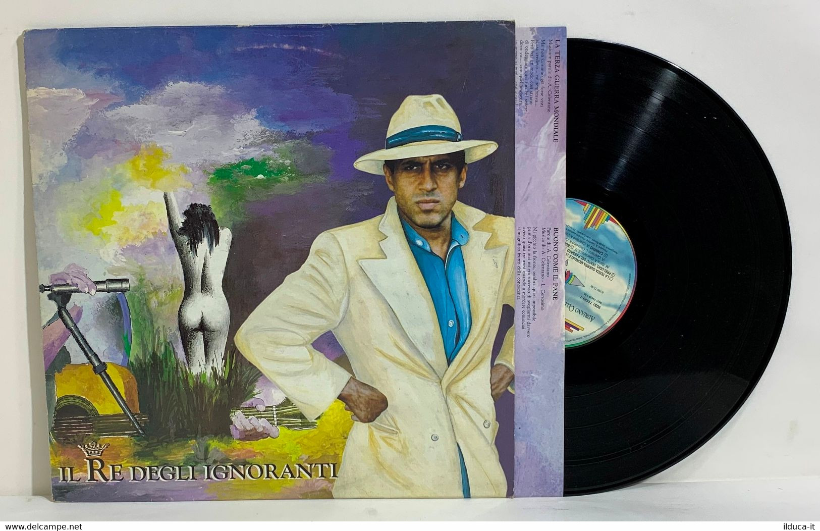 I100300 LP 33 Giri - Adriano Celentano - Il Re Degli Ignoranti - Clan 1991 - Altri - Musica Italiana