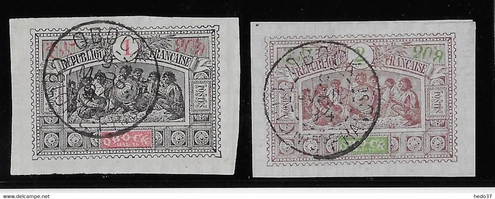 Obock N°47/48 - Oblitéré - TB - Used Stamps