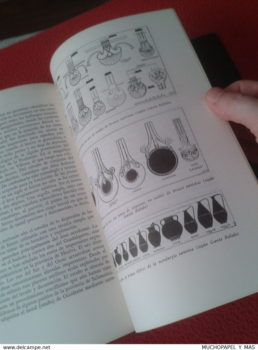 LIBRO TARTESSOS LA CIUDAD SIN HISTORIA JUAN MALUQUER DE MOTES, EDICIONES DESTINO 1984, 175 PÁGINAS SPAIN ESPAGNE SPANIEN