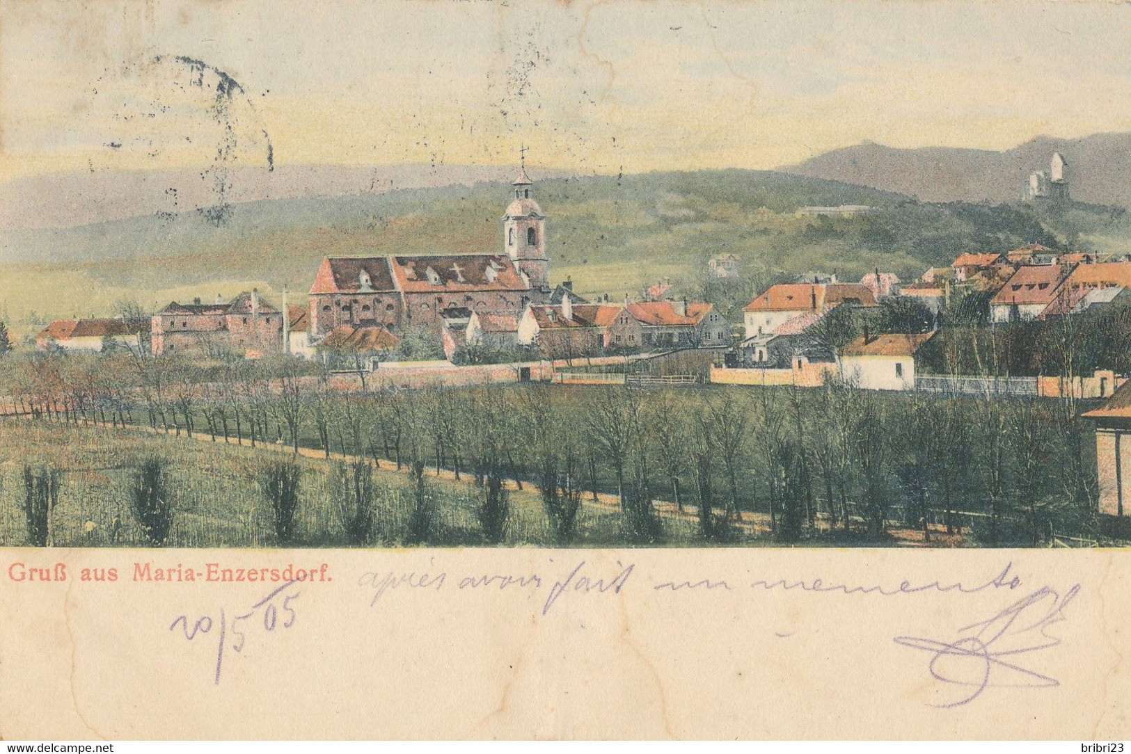 Autriche Gruss Aus Maria Enzersdorf 1905 - Maria Enzersdorf