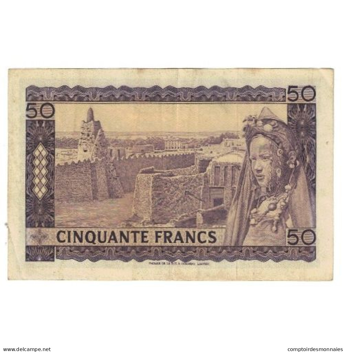 Billet, Mali, 50 Francs, 1960, 1960-09-22, KM:6a, TTB - Mali