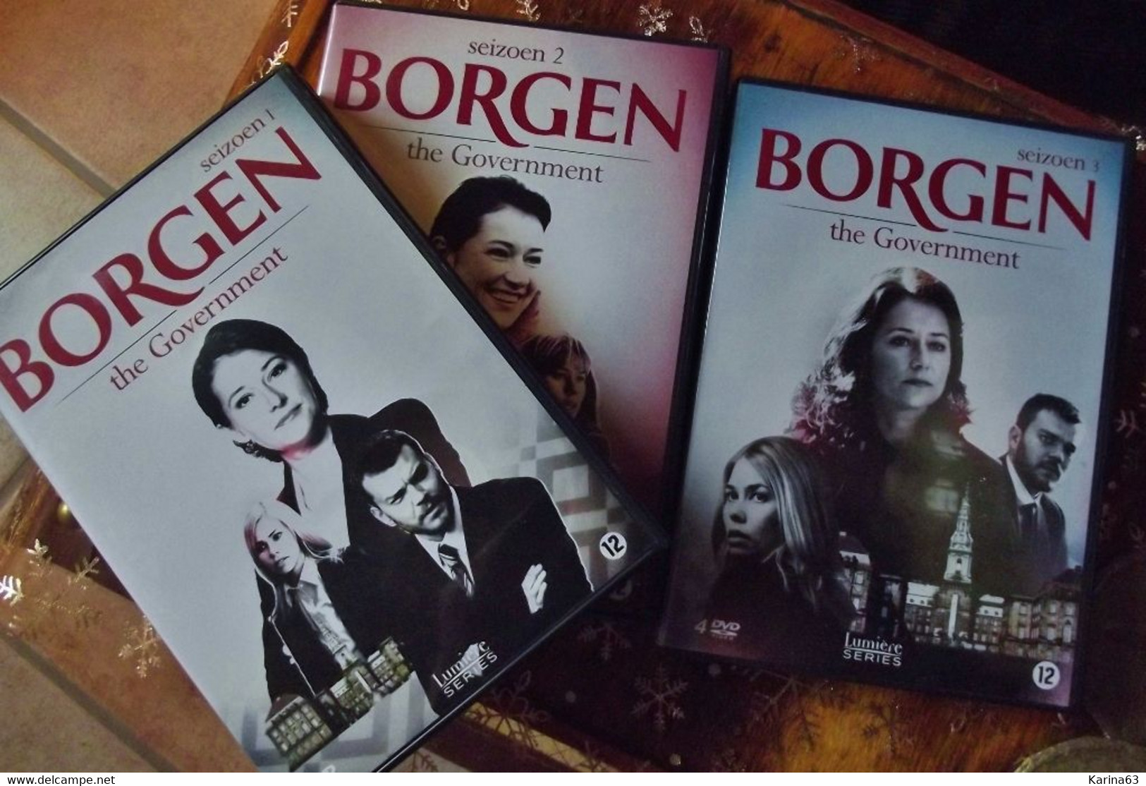 BORGEN (DE COMPLETE SERIE ;  SEIZOEN 1 - 2 & 3) - Spannenste Politieke TOP Thriller ! - TV Shows & Series