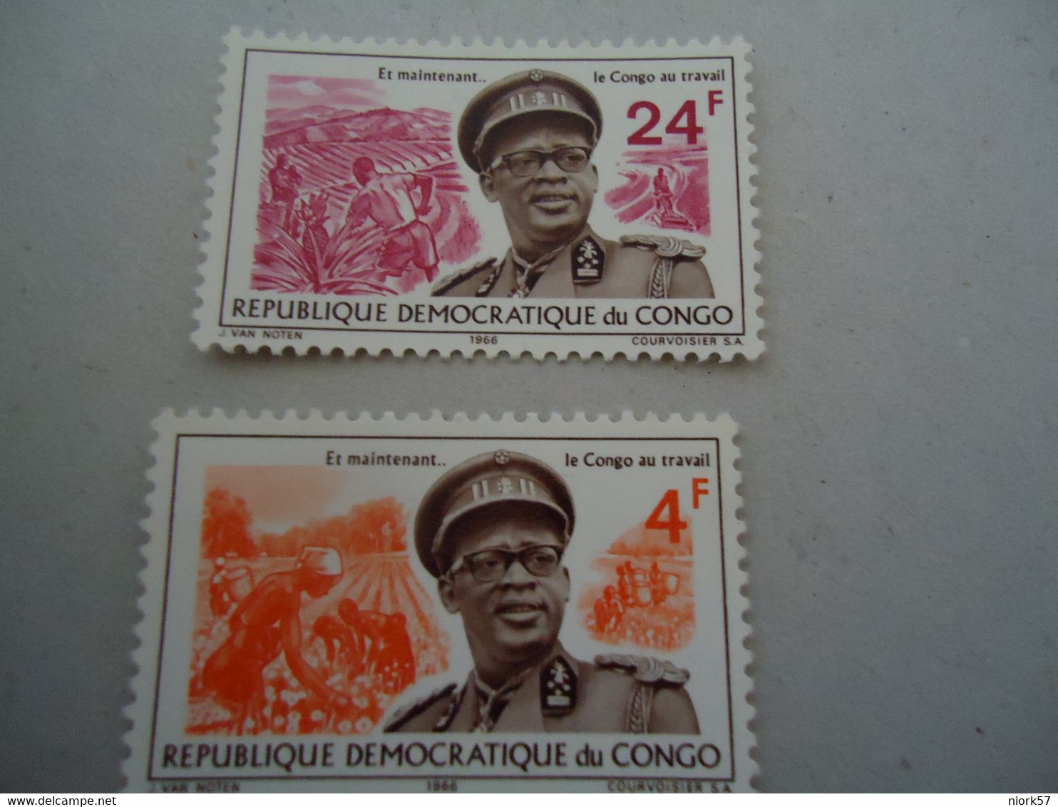 CONGO  MNH  STAMPS  PEOPLES - Autres & Non Classés