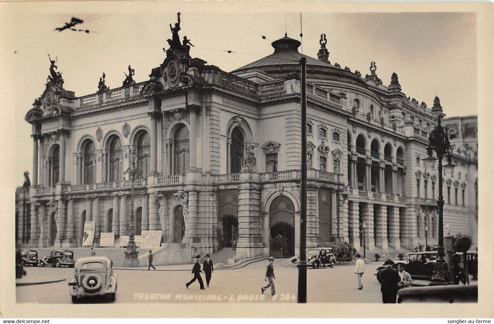 CPA BRESIL SAO PAULO THEATRO MUNICIPAL - São Paulo