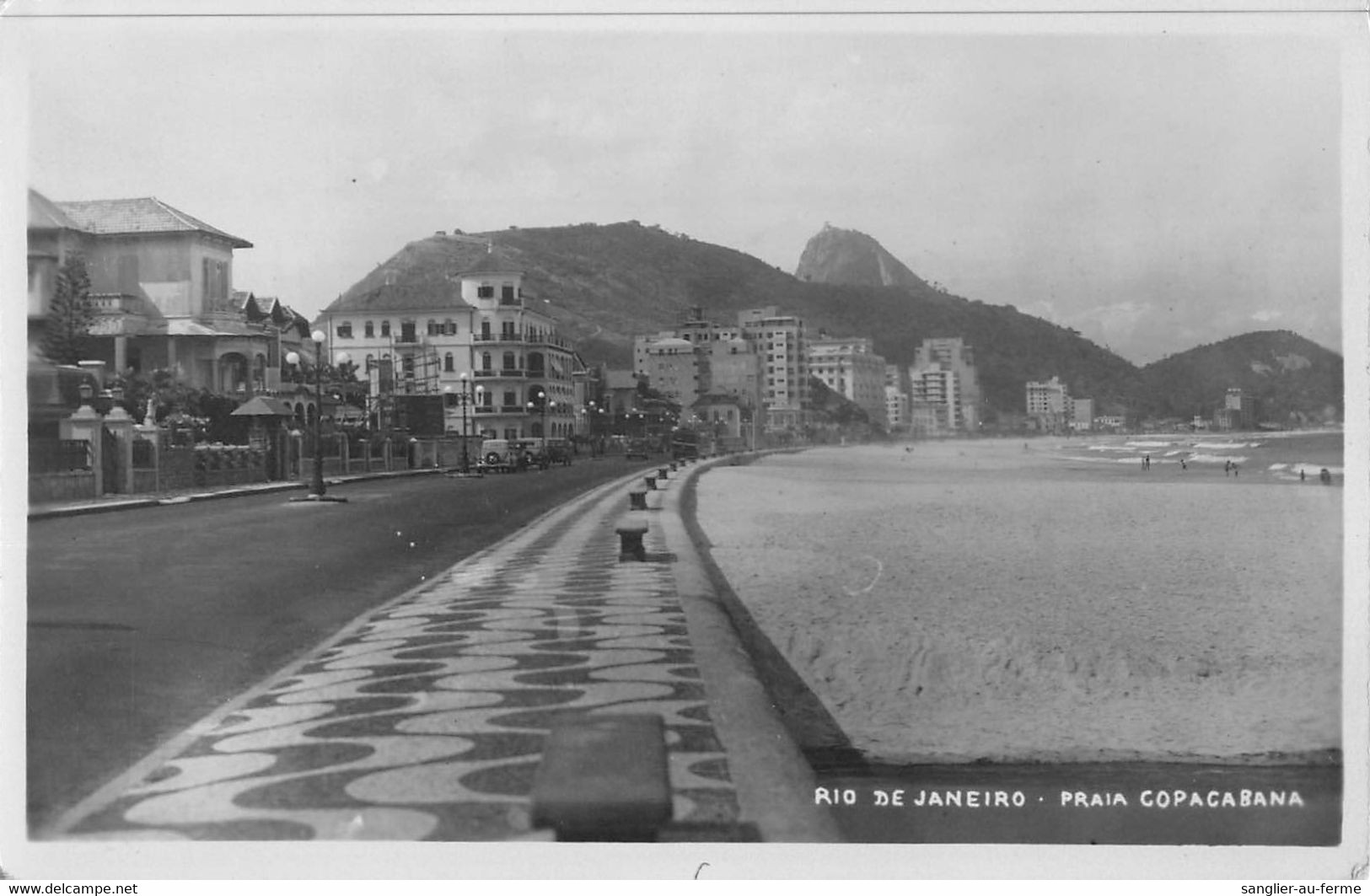 CPA BRESIL RIO DE JANEIRO PRAIA COPACABANA - Rio De Janeiro