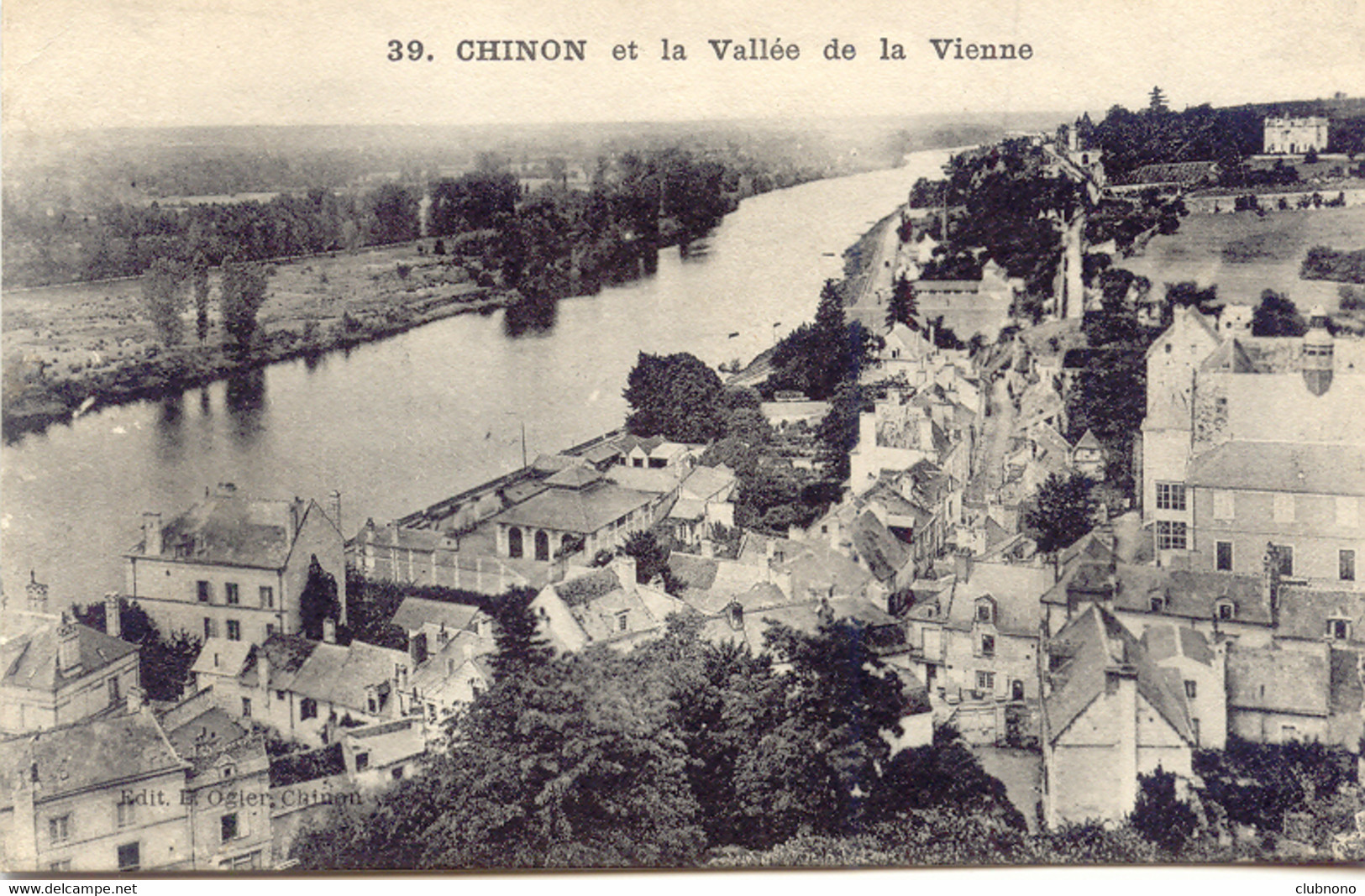 CPA - CHINON - VALLEE DE LA VIENNE - Chinon