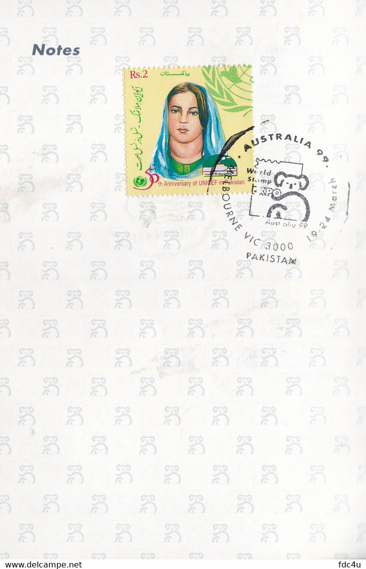 Australia 1999 Philatelic Passport 28 Pages Bruce Lee Lady Diana - Covers & Documents