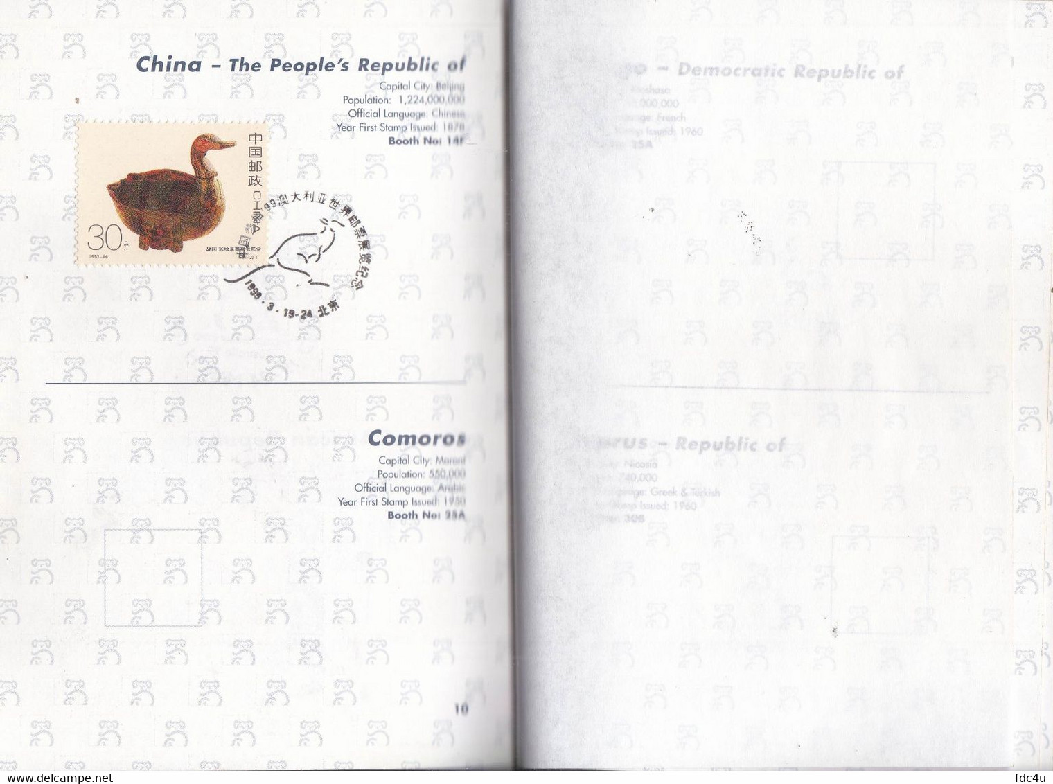 Australia 1999 Philatelic Passport 28 Pages Bruce Lee Lady Diana - Storia Postale