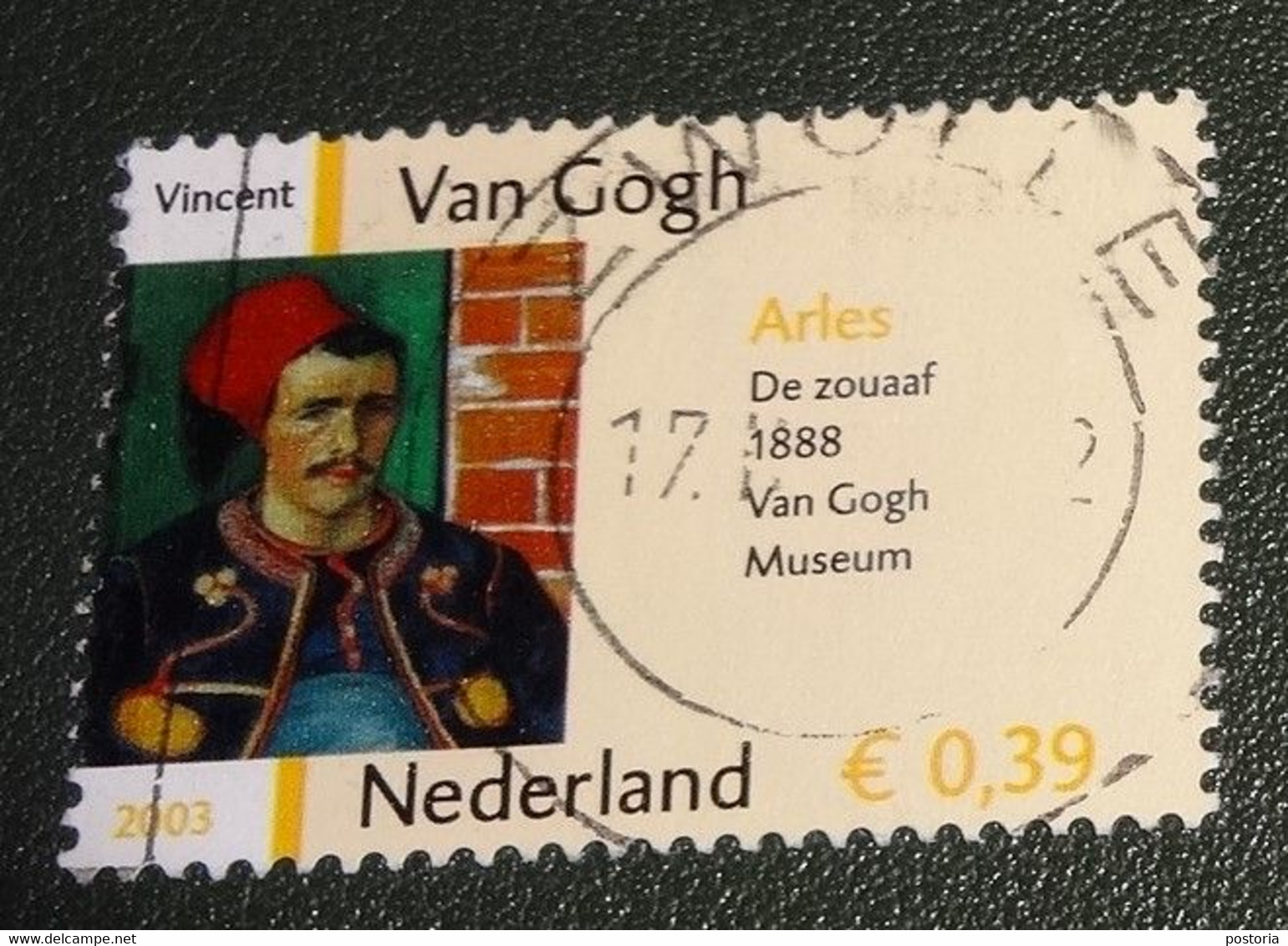 Nederland - NVPH - 2146 - 2003 - Gebruikt - Cancelled - Vincent Van Gogh - De Zouaaf - Usati