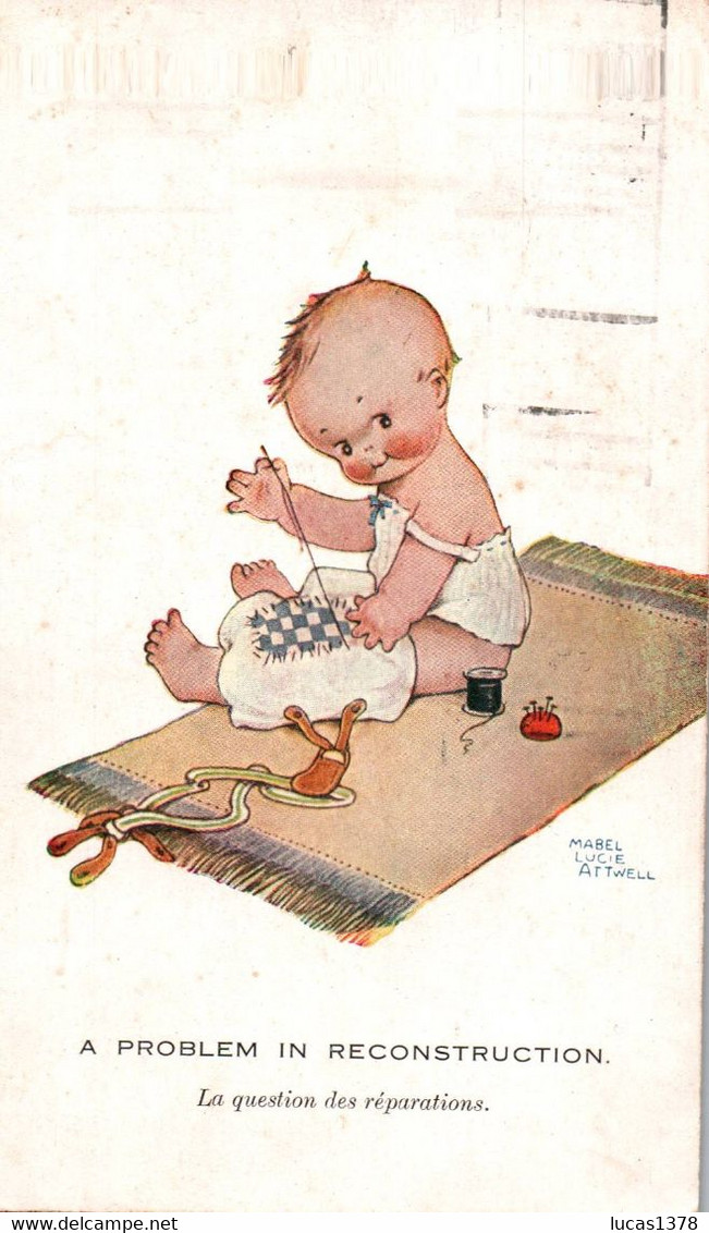 MABEL LUCIE ATTWELL / A PROBLEMIN RECONSTRUCTION - Attwell, M. L.
