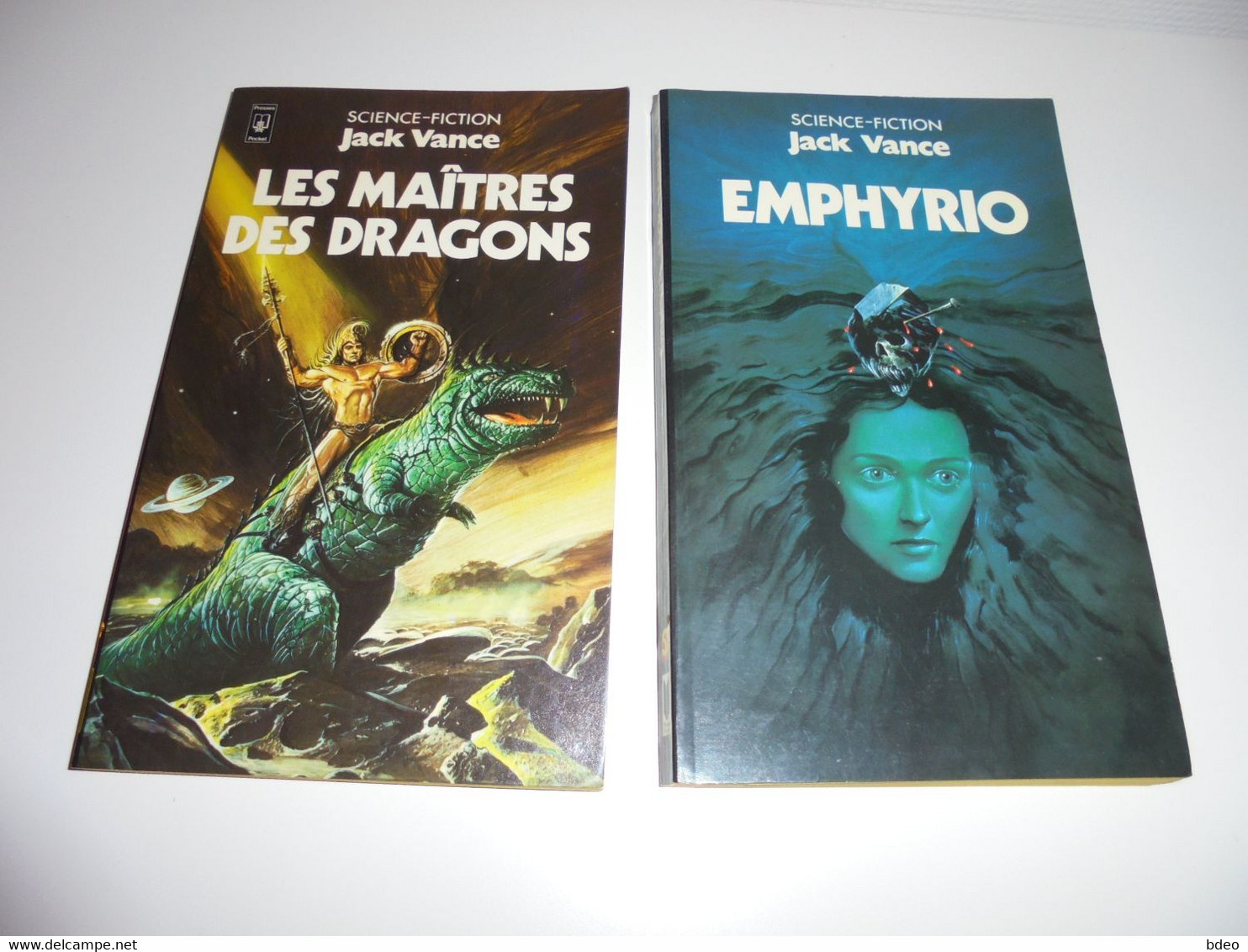 LOT JACK VANCE/ LE MAITRE DES DRAGONS/ EMPHYRIO/ BE - Presses Pocket