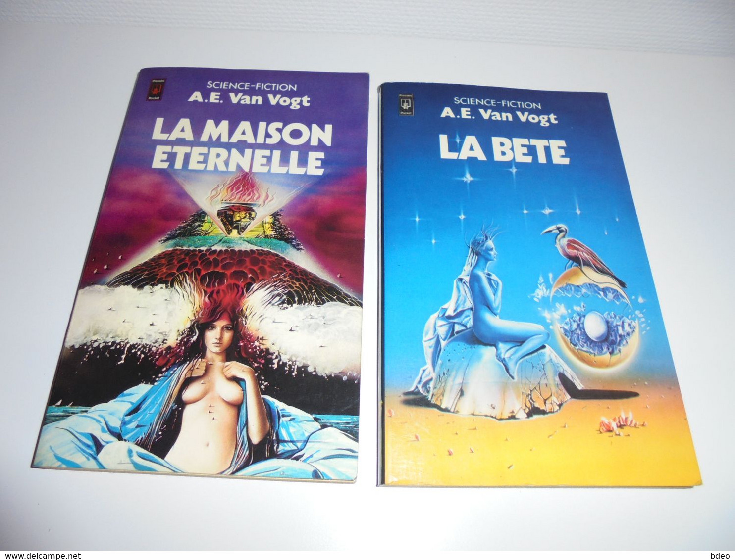 LOT A.E. VAN VOGT/ LA MAISON ETERNELLE/ LA BETE/ BE - Presses Pocket