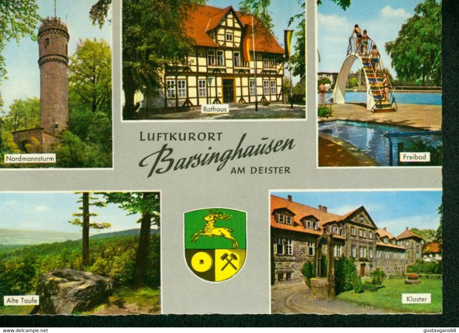 AK Barsinghausen Am Deister, Mehrbildkarte, Gel. 1968 - Barsinghausen