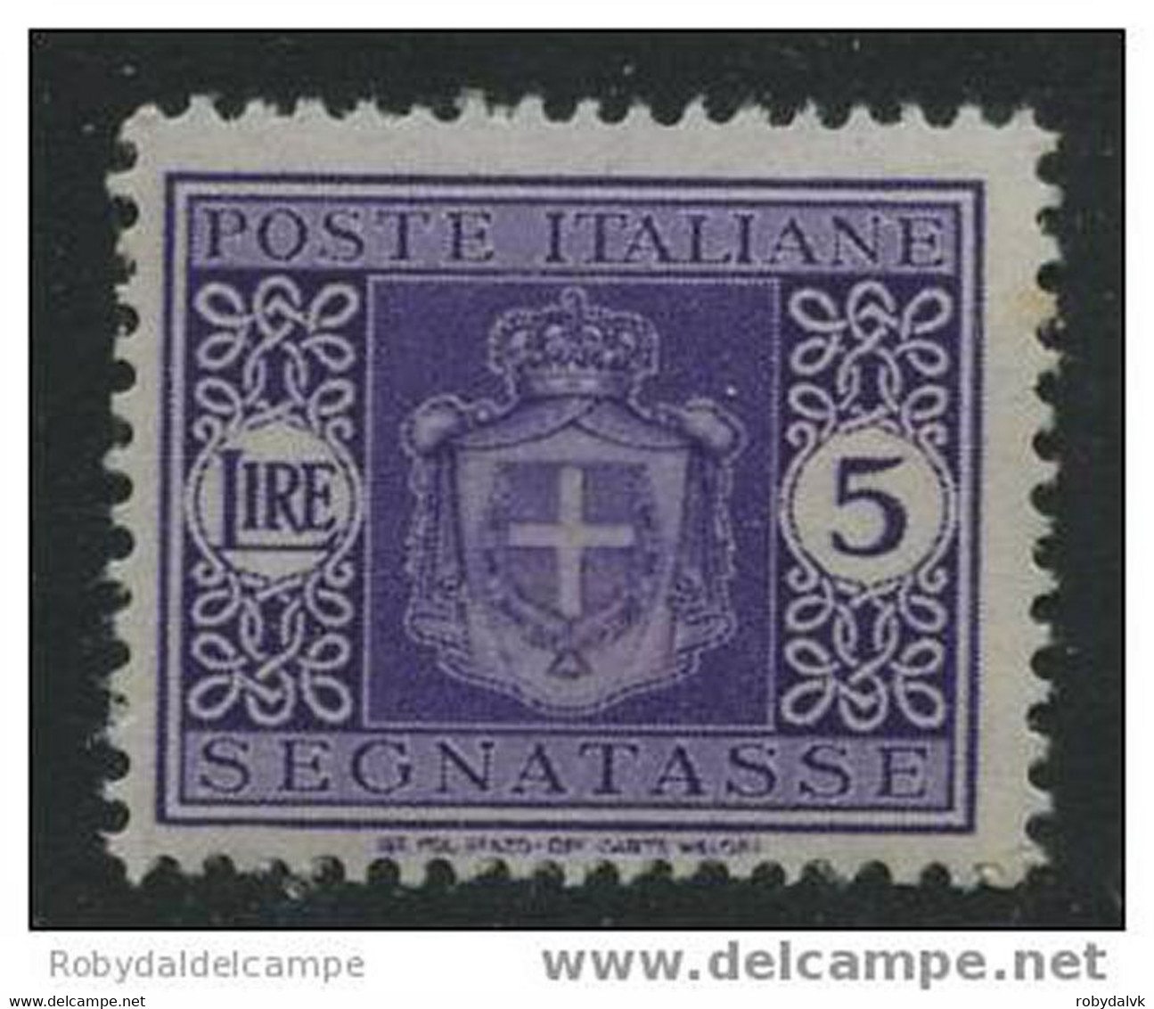 AB023 - ITALIA LUOGOTENENZA - Sassone Segnatasse # 94 Mai Linguellato - 1.scelta - Portomarken