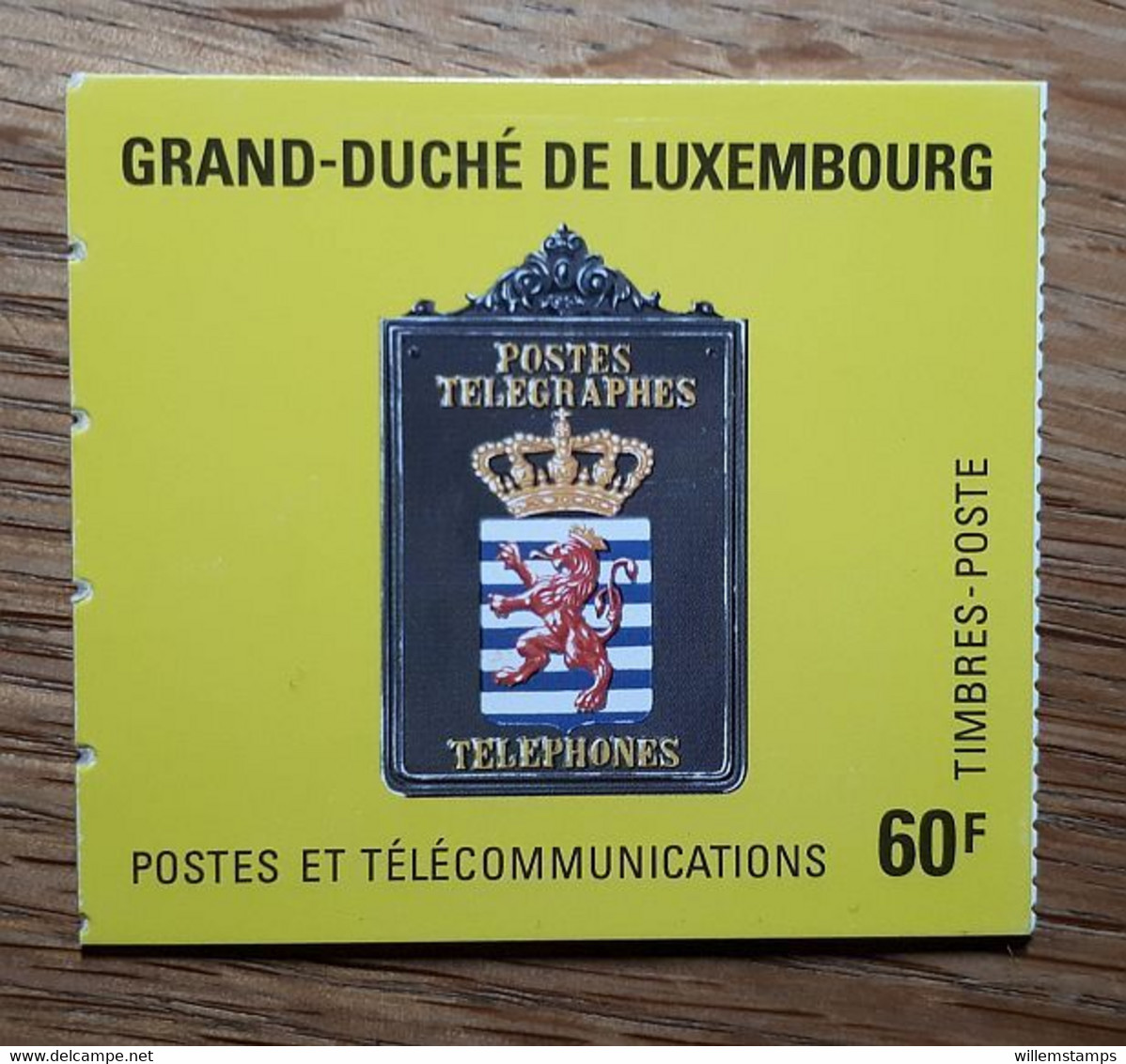 Luxemburg Booklet 60F (1482) - Carnets