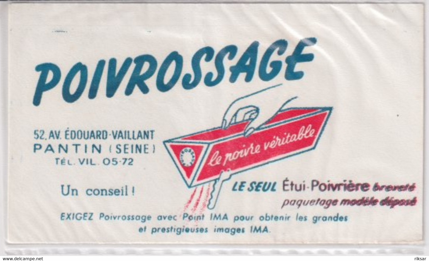 BUVARD(POIVROSSAGE) - P