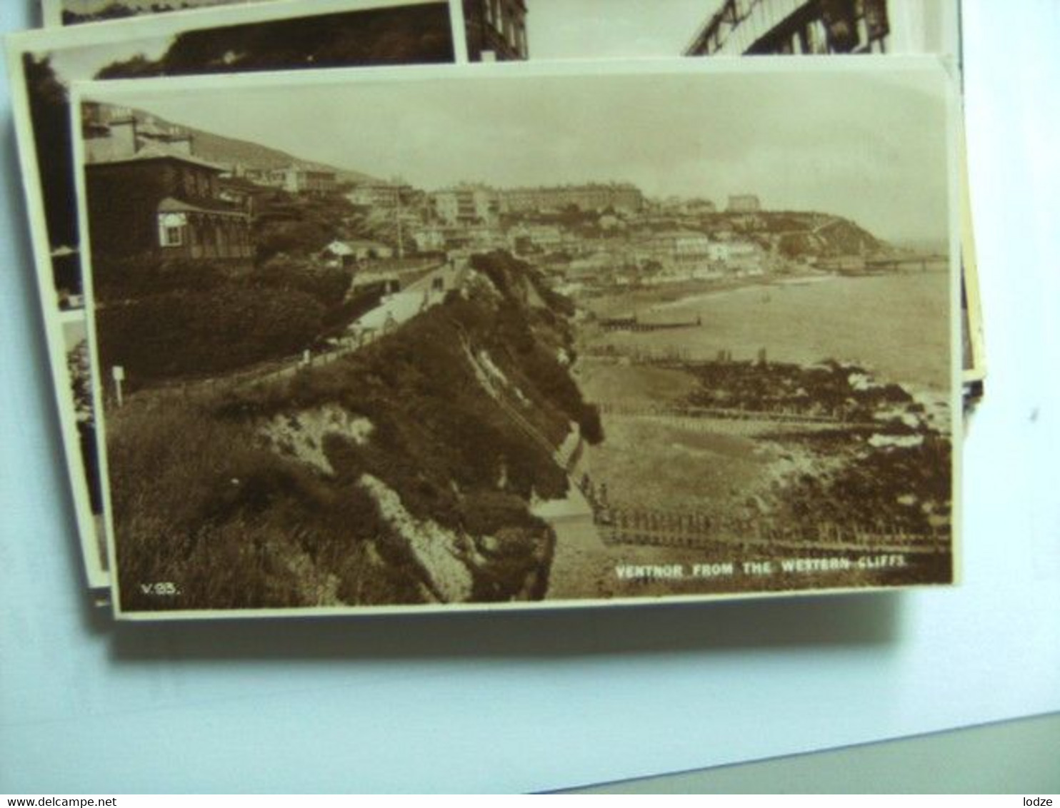 Engeland England Isle Of Wight Ventnor Panorama From Western Cliffs - Ventnor