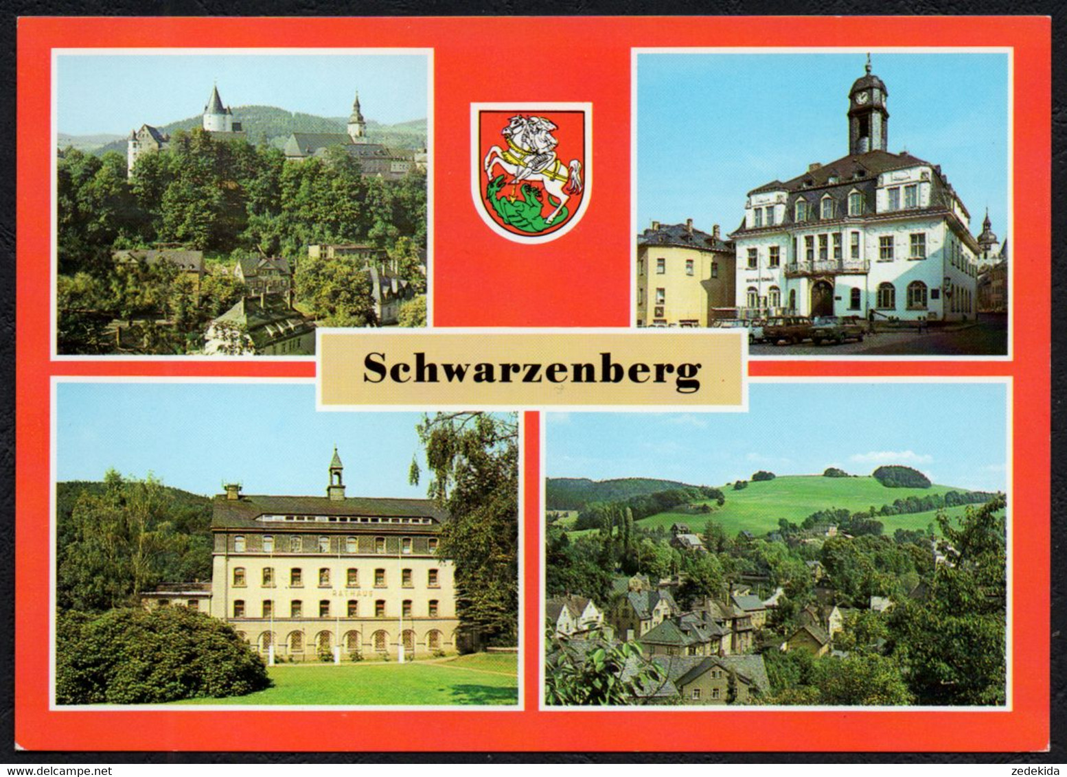 F3962 - TOP Schwarzenberg - Bild Und Heimat Reichenbach Qualitätskarte - Schwarzenberg (Erzgeb.)