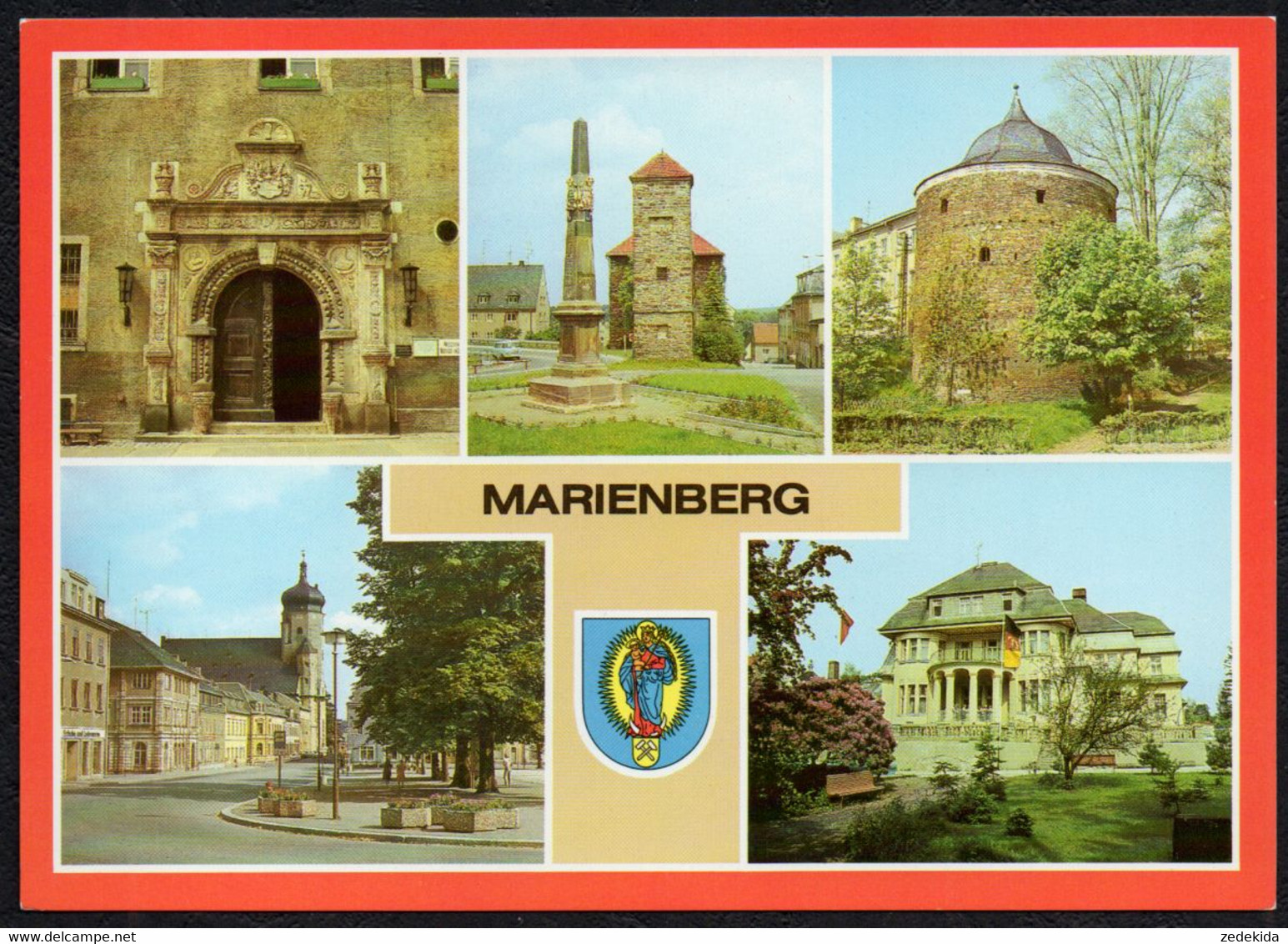 F3963 - TOP Marienberg - Bild Und Heimat Reichenbach Qualitätskarte - Marienberg