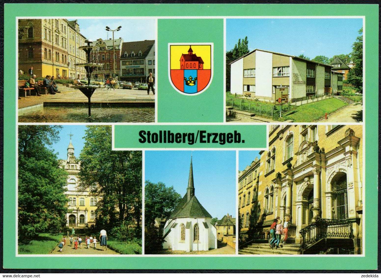 F3964 - TOP Stollberg - Bild Und Heimat Reichenbach Qualitätskarte - Stollberg (Erzgeb.)