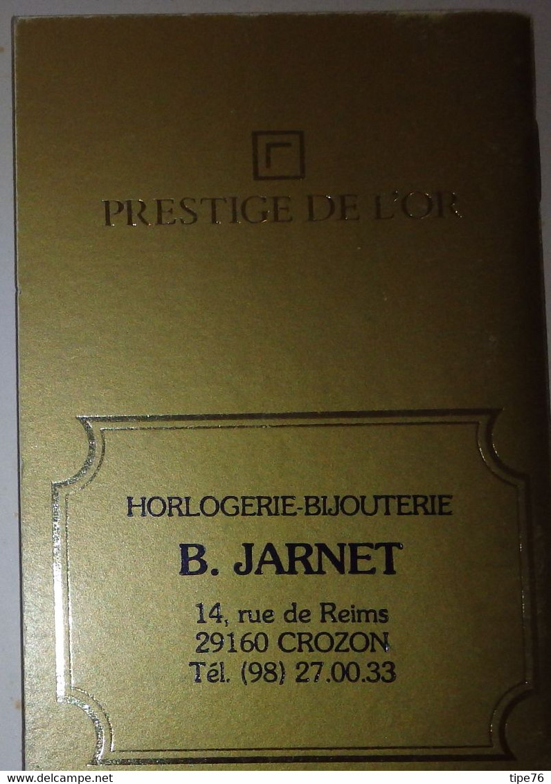 Petit Calendrier Poche Livret 1982 Pense Coeur Horloger Bijoutier Bijou Crozon Finistère - 64 Pages - Small : 1981-90