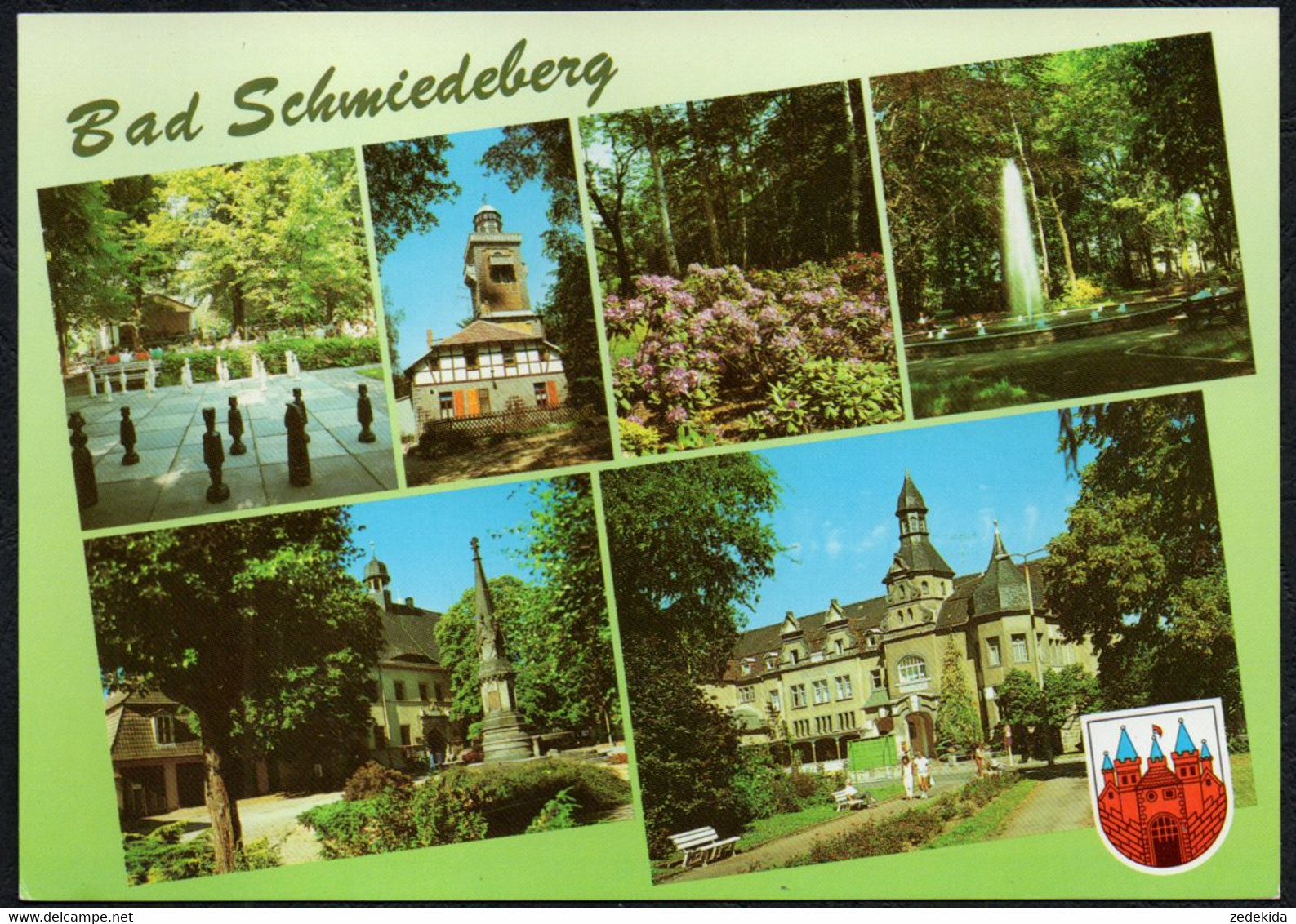 F3983 - TOP Bad Schmiedeberg - Bild Und Heimat Reichenbach Qualitätskarte - Bad Schmiedeberg