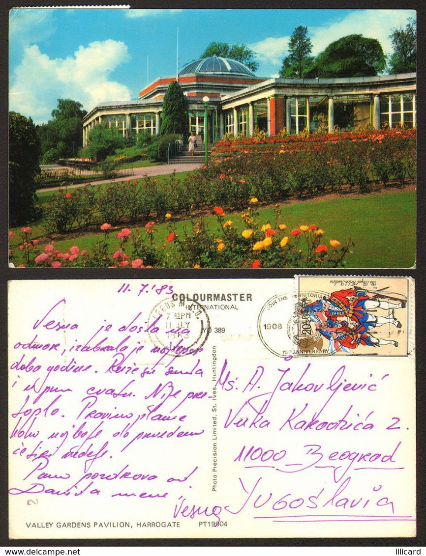 UK England   Harrogate Valley Gardens Nice Stamp #15938 - Harrogate