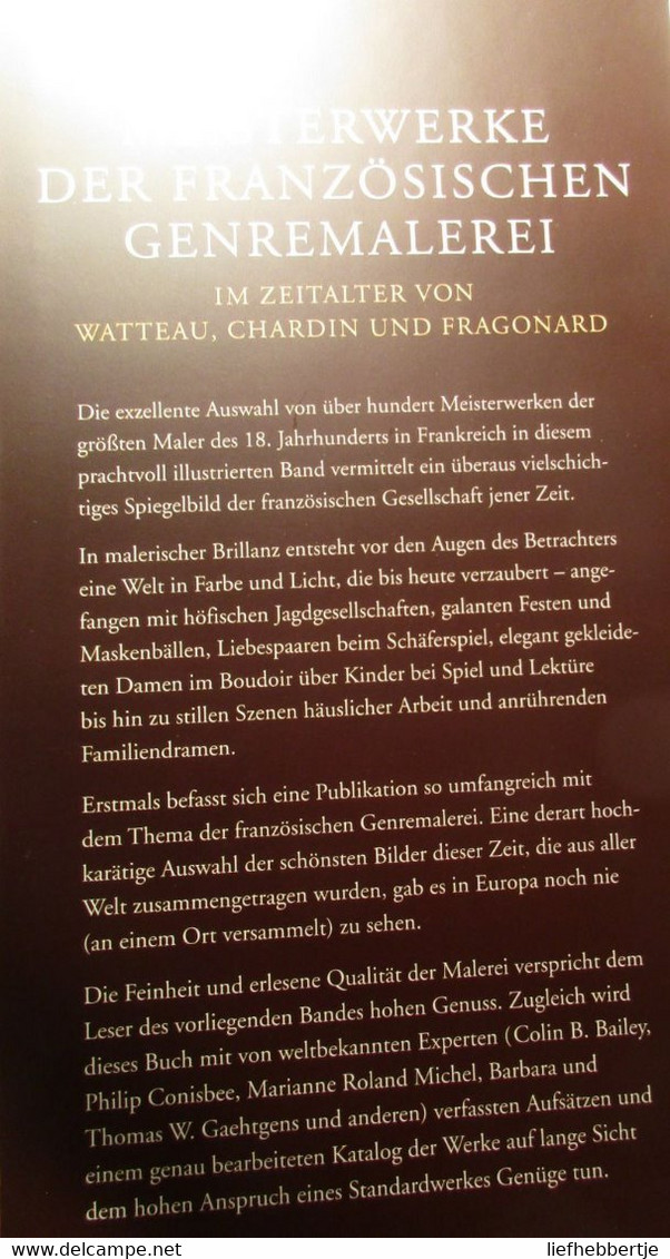 Meisterwerke Der Französischen Genremalerei Im Zeitalter Von Watteau, Chardin Und Fragonard - 2004 - Folklore - Painting & Sculpting