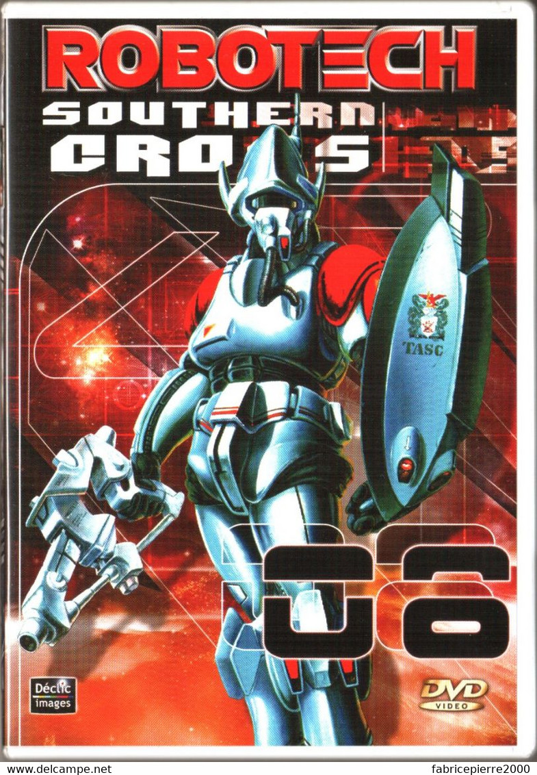 DVD ROBOTECH SOUTHERN CROSS 08 Excellent état - Manga