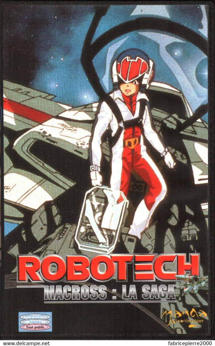 ROBOTECH - MACROSS : LA SAGA 02 Excellent état K7 VHS - Manga