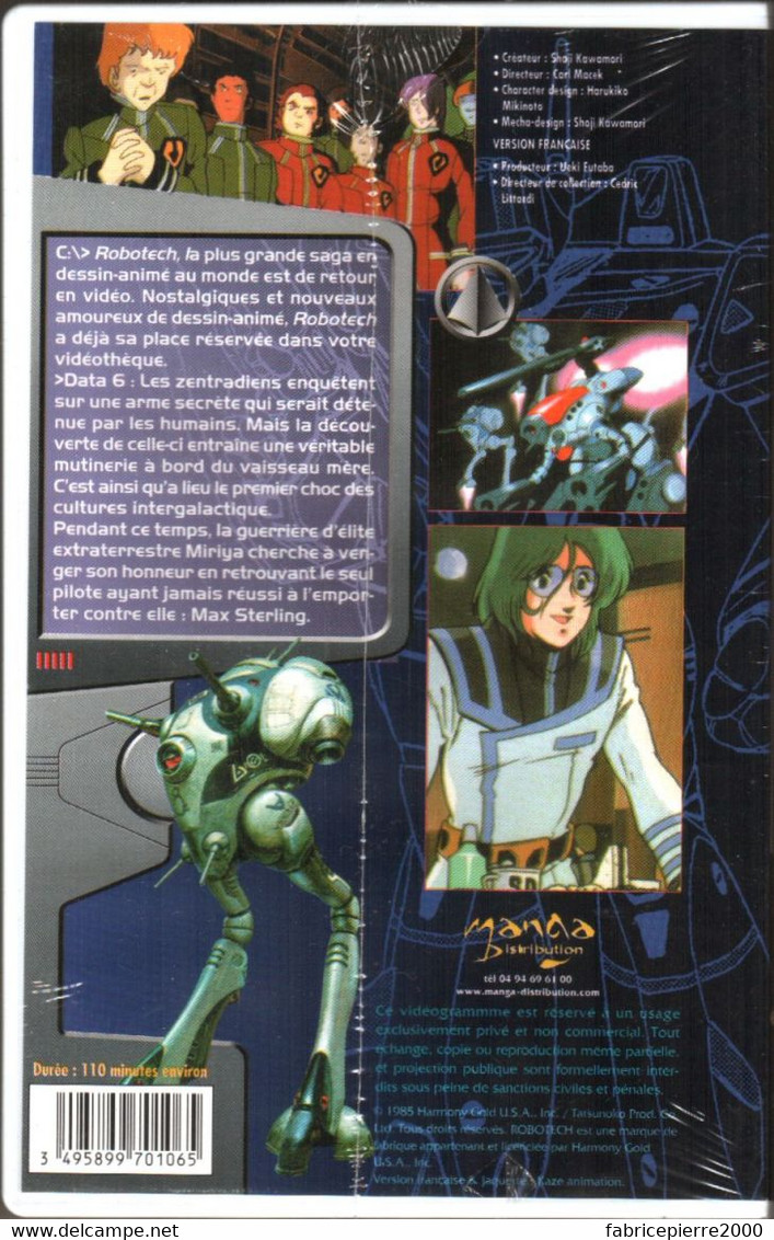 ROBOTECH - MACROSS : LA SAGA 06 Neuf Sous Blister K7 VHS - Manga