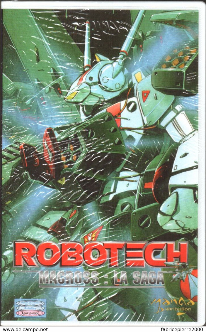 ROBOTECH - MACROSS : LA SAGA 07 Neuf Sous Blister K7 VHS - Mangas & Anime