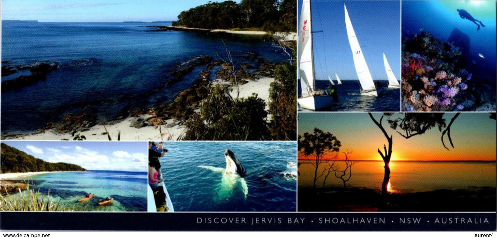 (2 A 23) Australia -  (10 X 21 Cm) NSW - Jervis Bay (ACT Territory Within NSW) With Fish Stamp - Canberra (ACT)
