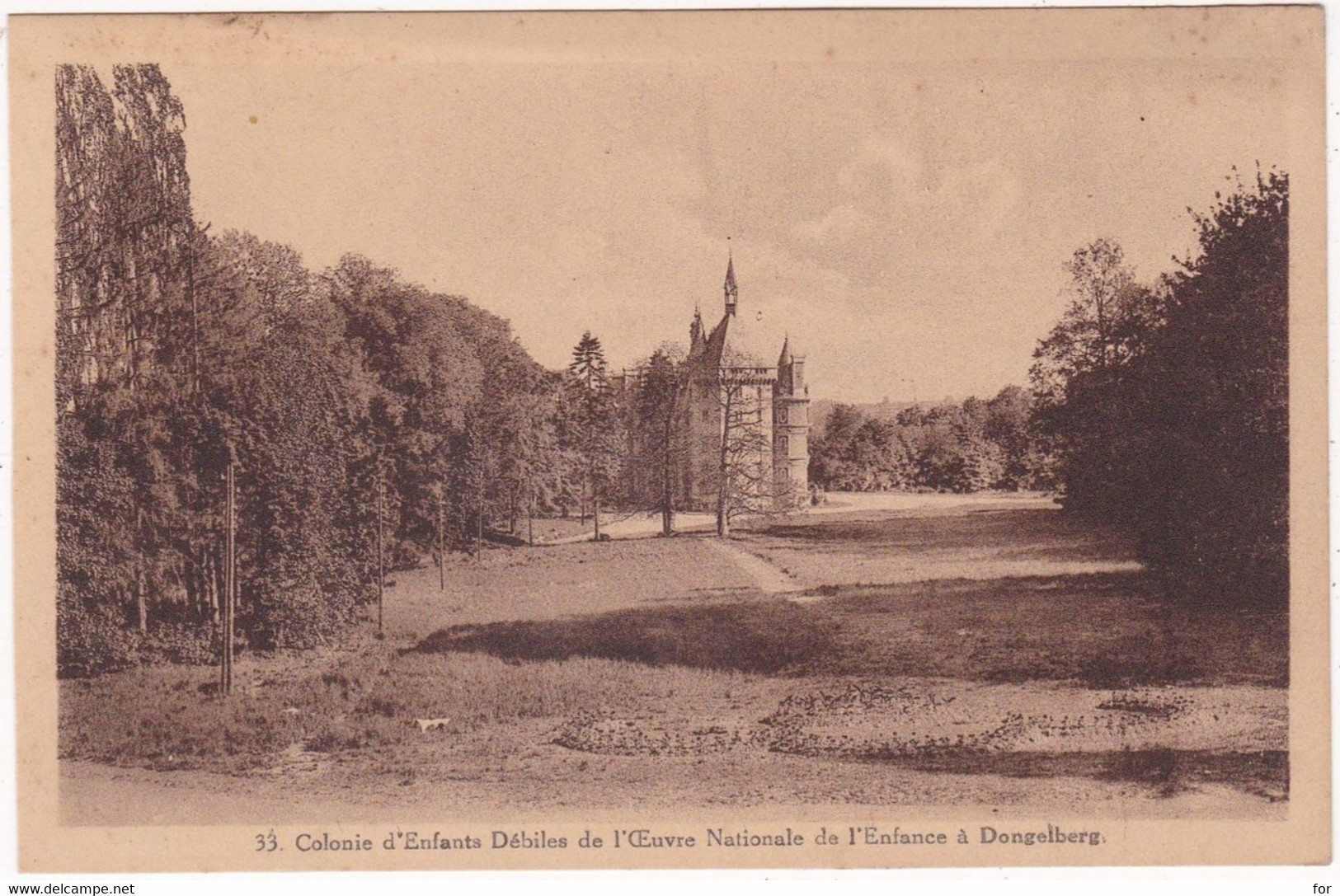 Belgique : Brabant Wallon : JODOIGNE -  DONGELBERG : Colonie D'enfants Débiles De L'oeuvre Nationale De L'enfance - Jodoigne