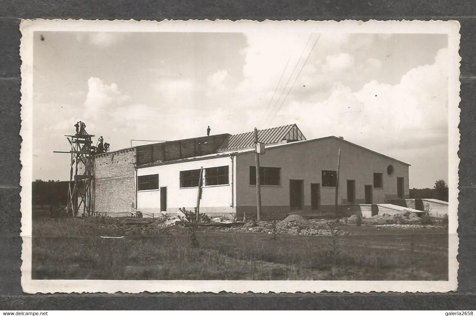 New Agricultural Building Of A Communist Cooperative About 1960 Year - Original Photo  CP AK  BULGARIA   - F 3116 - Photographs