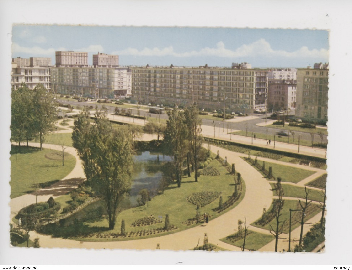 Le Havre - Le Jardin Saint Roch Et L'avenue Foch (cp N°203 Lerebours) - Square Saint-Roch