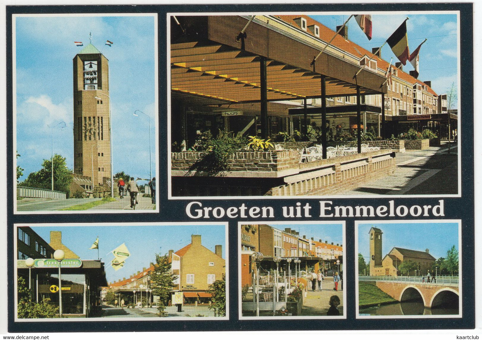 Groeten Uit Emmeloord (N.O.P.) - Nr L 7248 - Hotel, 'Trekpleister' - Emmeloord