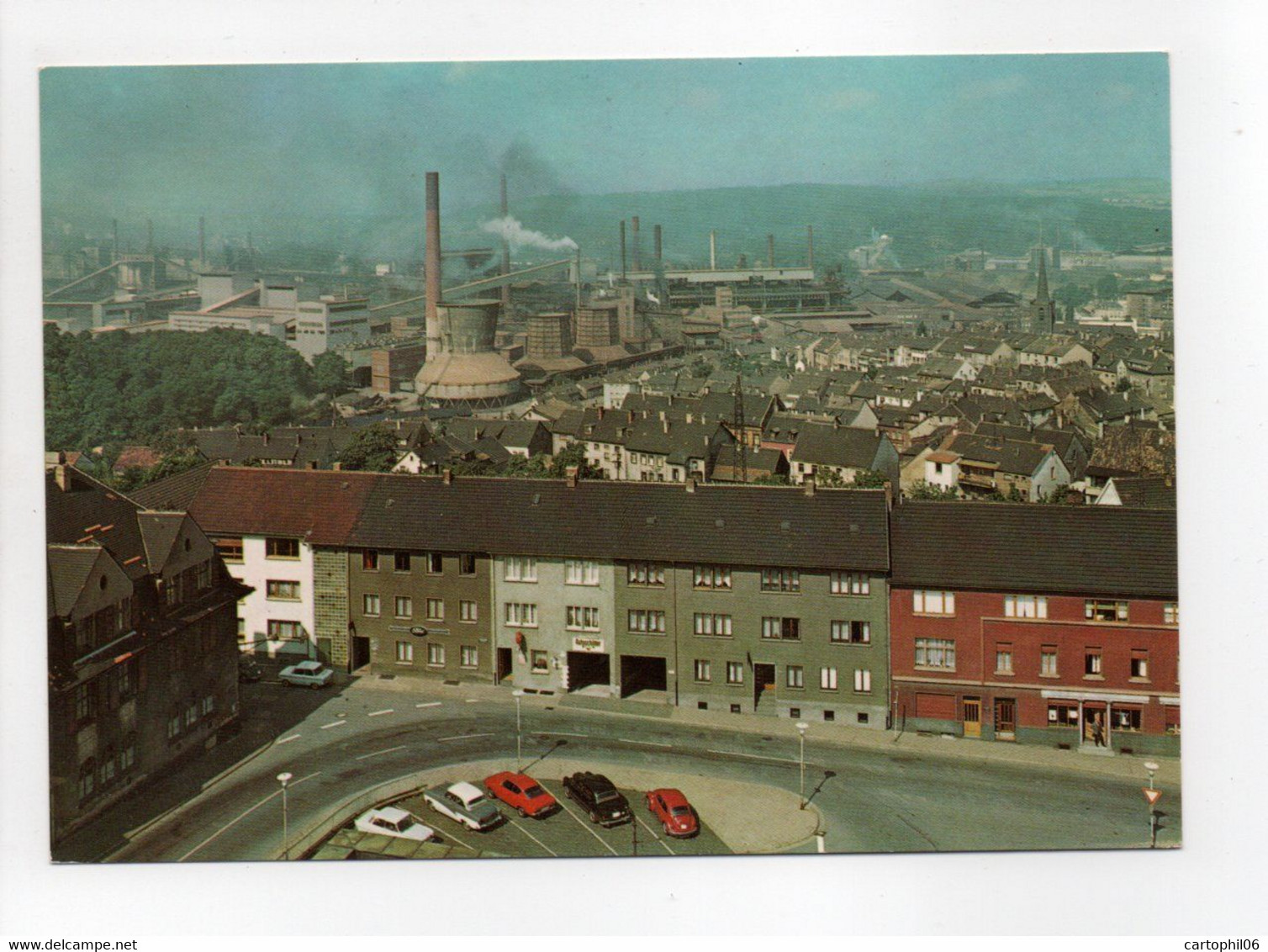 - CPM NEUNKIRCHEN / SAAR (Allemagne) - Blick Auf Das Hüttenwerk 1970 - Verlag Andres - - Kreis Neunkirchen